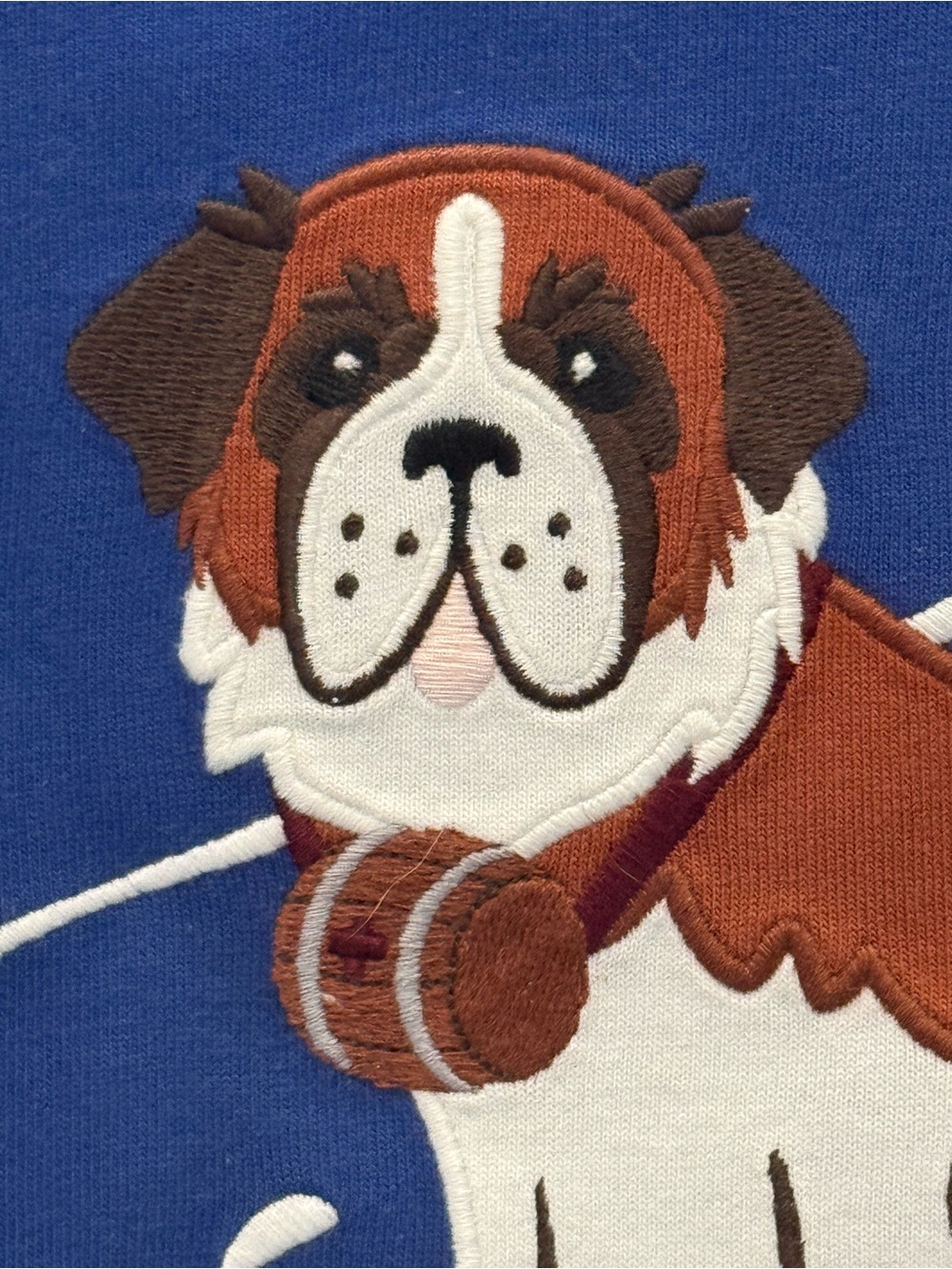 Gymboree Blue Long-Sleeve Tee with Sledding Dog Graphic - Picture 3 of 4
